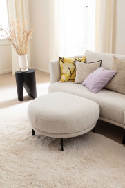 Pearl-LE25 von SCHÖNER WOHNEN - Polstersofa links snow