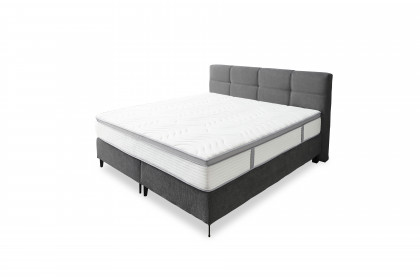 Sölden-BX2570 von Sun Garden - Boxspringbett grau