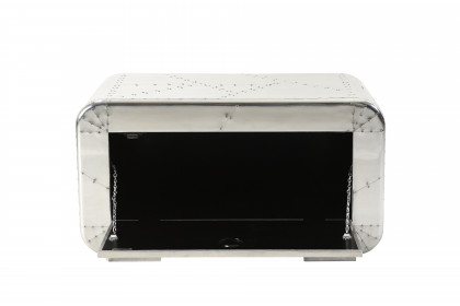 Airman von SIT Möbel - Garderobe in Aluminium/ Mangoholz