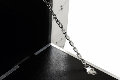 Airman von SIT Möbel - Garderobe in Aluminium/ Mangoholz