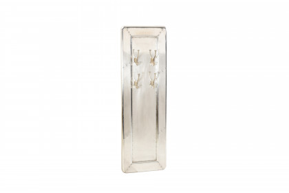 Airman von SIT Möbel - Garderobe in Aluminium/ Mangoholz
