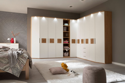 Multiline von SCHÖNER WOHNEN - Eckschrank-Set mit Quadrateinsätzen