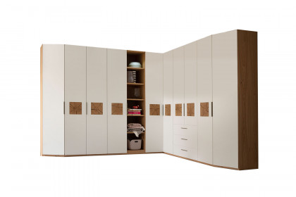Multiline von SCHÖNER WOHNEN - Eckschrank-Set mit Quadrateinsätzen