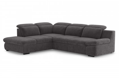 Lorena von COTTA - Ecksofa links coal