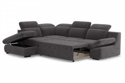 Lorena von COTTA - Ecksofa links coal