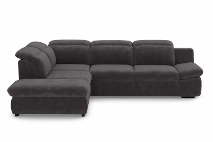 Lorena von COTTA - Ecksofa links coal
