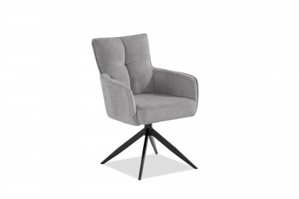 Tucson von set one by Musterring - Armlehnenstuhl in Grey