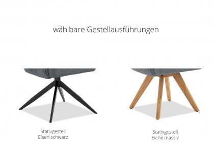 Tucson von set one by Musterring - Stuhl in Dunkelgrau