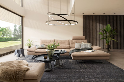16741 Seventy5 von Willi Schillig - Ecksofa Variante rechts sand