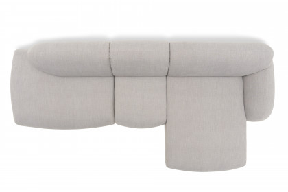 Globe von designwerk - Eckcouch rechts silver