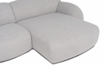 Globe von designwerk - Eckcouch rechts silver