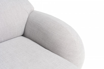 Globe von designwerk - Eckcouch rechts silver