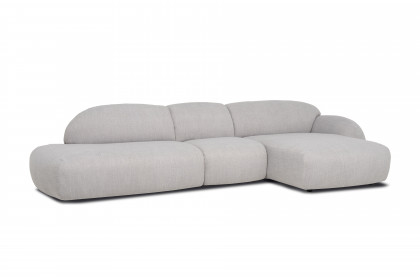 Globe von designwerk - Eckcouch rechts silver