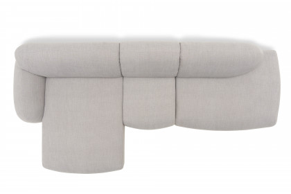 Globe von designwerk - Eckcouch links silver