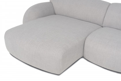 Globe von designwerk - Eckcouch links silver