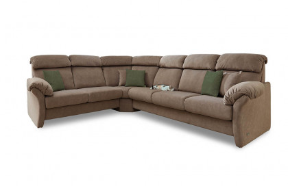 Savona von Schröno - Ecksofa links hellbraun
