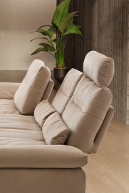 16741 Seventy5 von Willi Schillig - Ecksofa Variante links sand