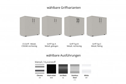 K40 von Nowy Styl - Rollcontainer mit Sitzpad in Rot