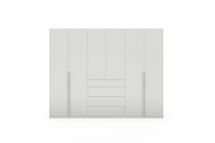 Deviso von Rietberger - Kleiderschrank weiß mit 4 Schubkästen