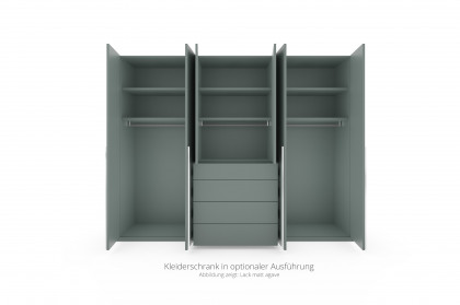Deviso von Rietberger - Kleiderschrank weiß mit 4 Schubkästen
