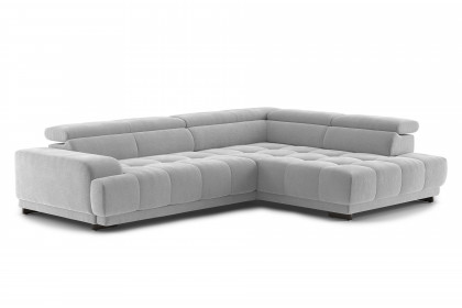 Polaris-LE25 von COTTA - Ecksofa rechts ash