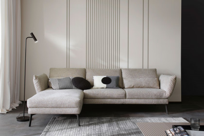 Spin von SCHÖNER WOHNEN - Ecksofa links taupe