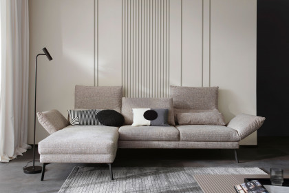 Spin von SCHÖNER WOHNEN - Ecksofa links taupe