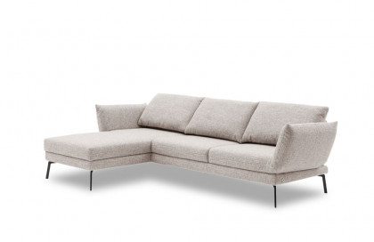 Spin von SCHÖNER WOHNEN - Ecksofa links taupe