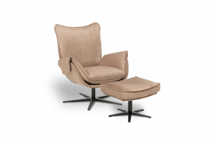 Eden-LE25 von designwerk - Drehsessel sand