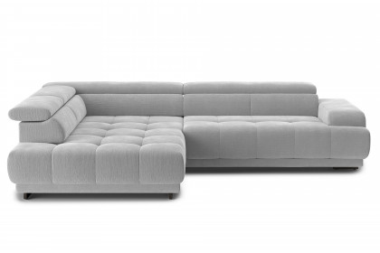 Polaris-LE25 von COTTA - Ecksofa links ash