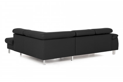 Micky von COTTA - Ecksofa Variante rechts black