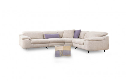 1571 von Himolla - Ecksofa Ausführung rechts jasmin