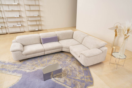 1571 von Himolla - Ecksofa Ausführung rechts jasmin