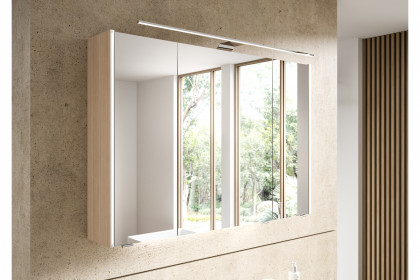 Serie 6110 von Pelipal - Badezimmer Polar Pine/ Chrom Glanz