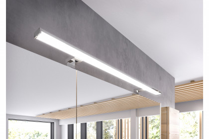 Serie 6110 von Pelipal - Badezimmer Polar Pine/ Chrom Glanz