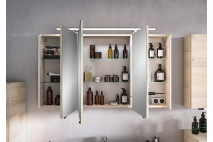 Serie 6110 von Pelipal - Badezimmer Polar Pine/ Chrom Glanz