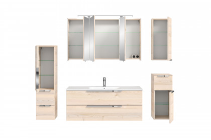 Serie 6110 von Pelipal - Badezimmer Polar Pine/ Chrom Glanz