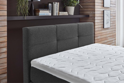 Krems-BX2640 von Sun Garden - Boxspringbett mit Bettkasten anthrazit