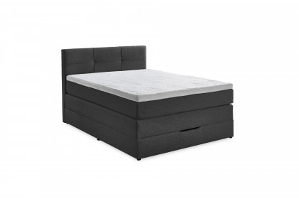 Krems-BX2640 von Sun Garden - Boxspringbett mit Bettkasten anthrazit