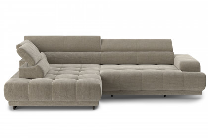 Polaris-LE25 von COTTA - Eckgarnitur links rabbit