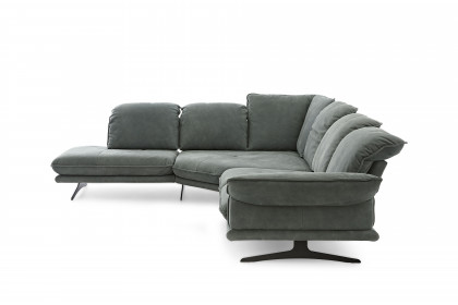 24670 Olivia von Willi Schillig - Ledersofa Variante links eucalyptus