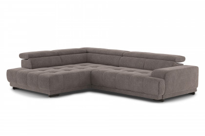 Polaris-LE25 von COTTA - Eckcouch links espresso