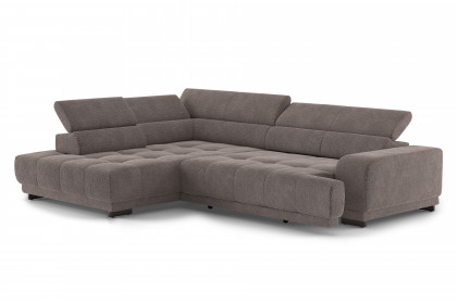 Polaris-LE25 von COTTA - Eckcouch links espresso