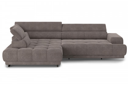 Polaris-LE25 von COTTA - Eckcouch links espresso