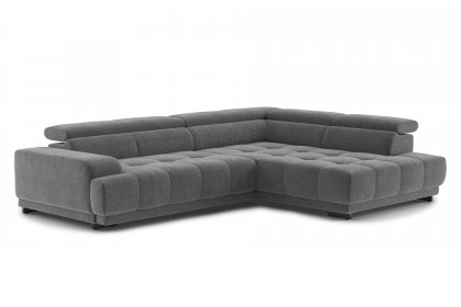 Polaris-LE25 von COTTA - Couchgarnitur rechts anthracite