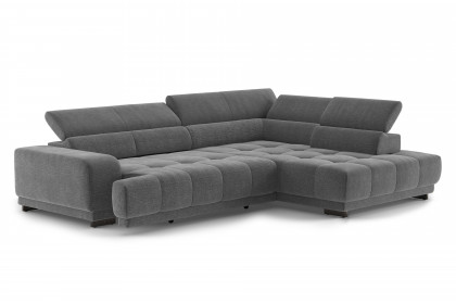 Polaris-LE25 von COTTA - Couchgarnitur rechts anthracite