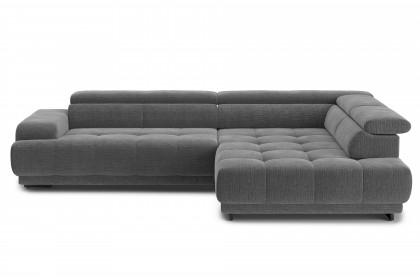 Polaris-LE25 von COTTA - Couchgarnitur rechts anthracite