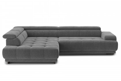 Polaris-LE25 von COTTA - Couchgarnitur links anthracite
