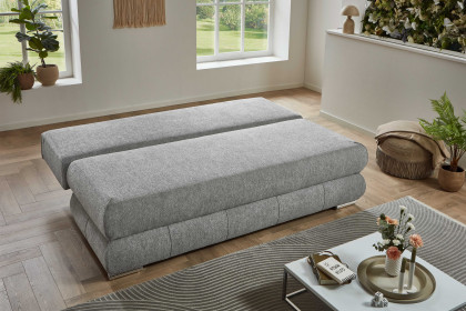 Borna-SO350 von Sun Garden - Schlafsofa grau