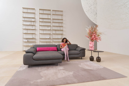 1571 von Himolla - Ledersofa Variante links arctic